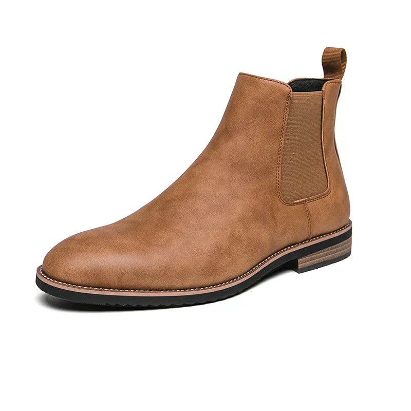Botki Chelsea męskie zimowe styl Chelsea na chłód - Arkadya Outlet - Men Shoes