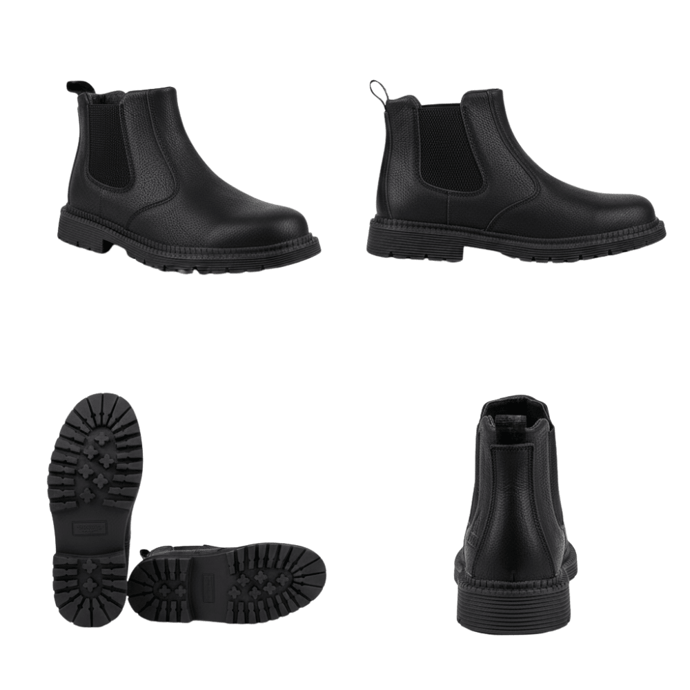 Buty Robocze Męskie Zabudowany Nosek Trwała Konstrukcja - Arkadya Outlet - Men Shoes