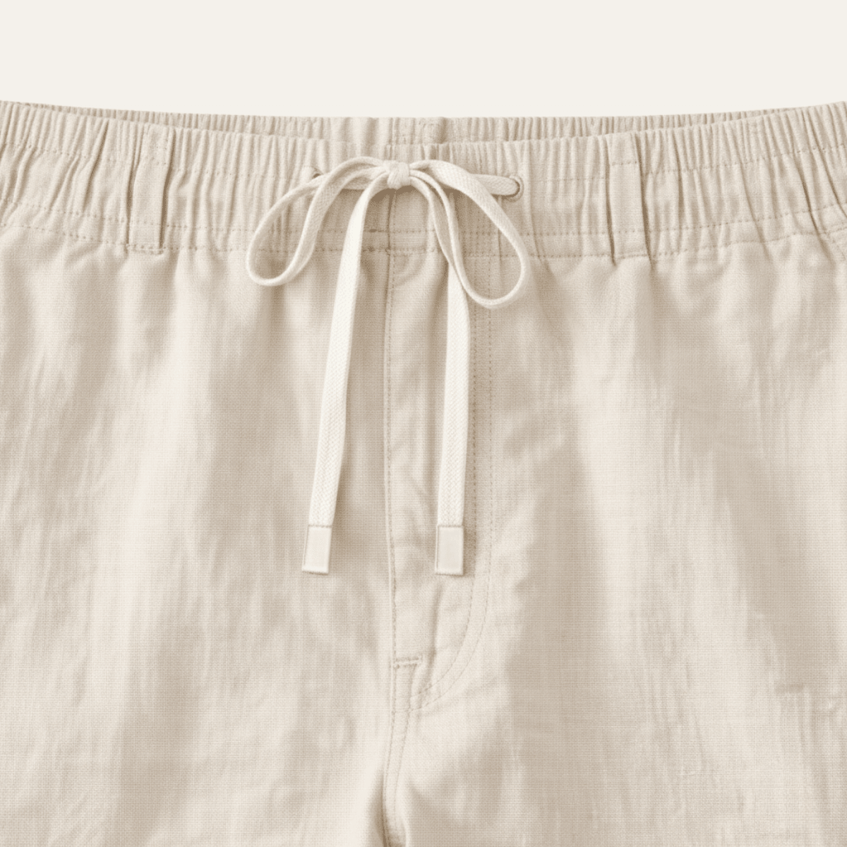 Lniane spodnie cargo męskie – szeroki krój, kieszenie - Arkadya Outlet - Men Pants