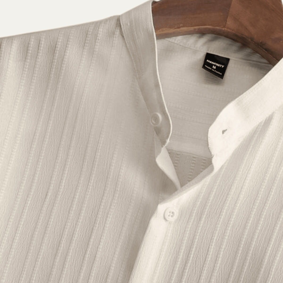 Lniany zestaw męski – krótki rękaw, spodnie ze sznurkiem - Arkadya Outlet - Men Set