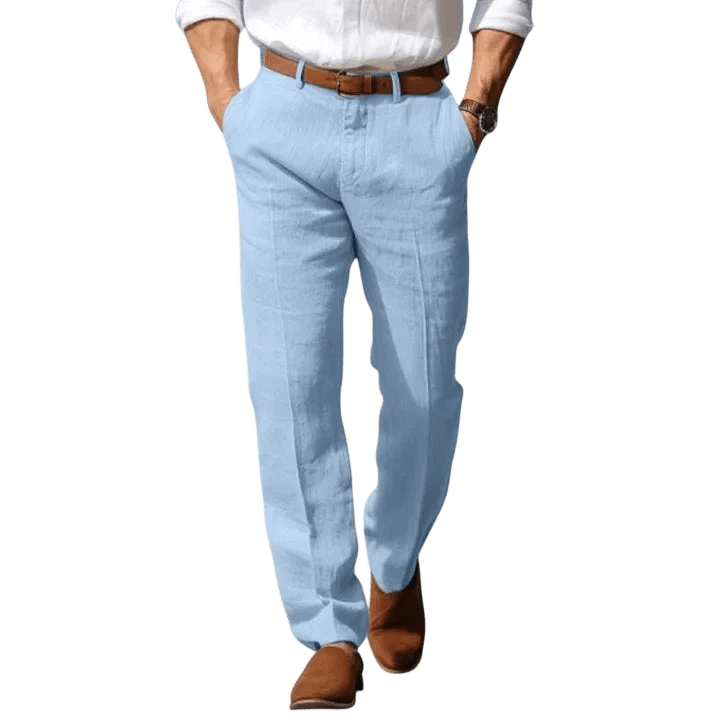 Spodnie męskie luźny krój pełna długość do codziennego noszenia - Arkadya Outlet - Men Pants