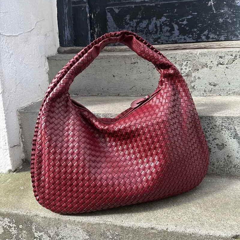 Torba na ramię damska – usztywniona, zorganizowane wnętrze - Arkadya Outlet - Women Bag