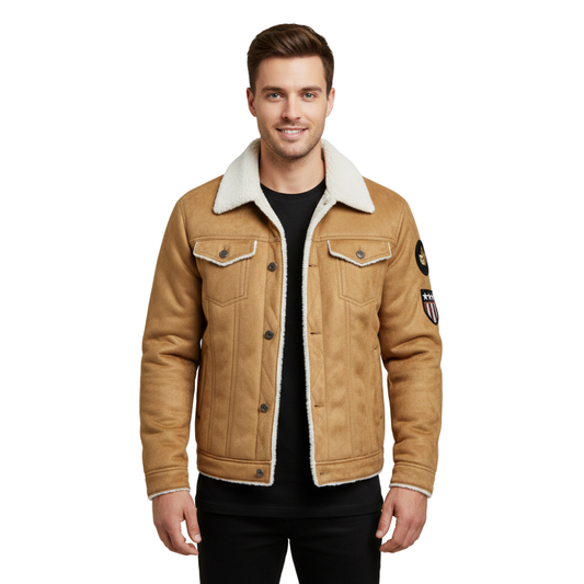 Kurtka męska krój oversize odzież wierzchnia kieszenie przód