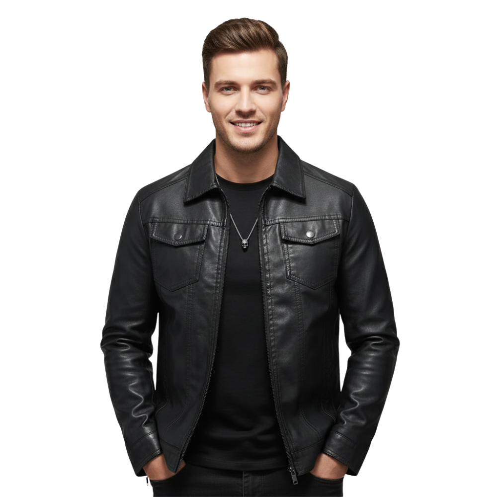 Kurtka motocyklowa męska ochrona przed wiatrem zimą