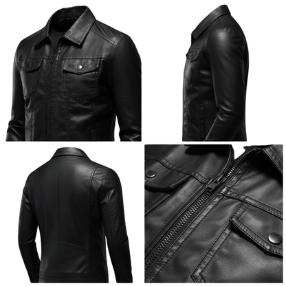 Kurtka motocyklowa męska ochrona przed wiatrem zimą