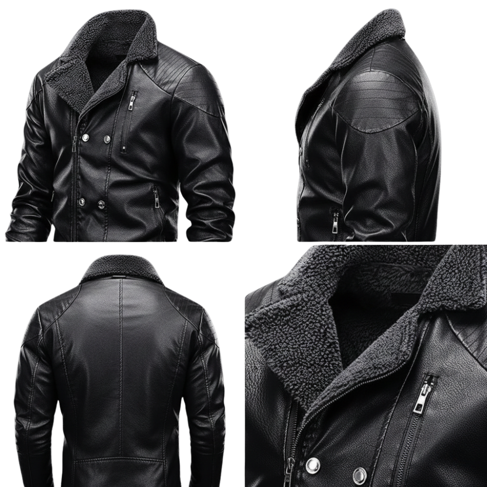 Kurtka motocyklowa męska zamek regulowane paski jazda