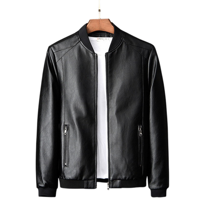 Kurtka bomberka męska stójka luźny krój codzienne użytkowanie