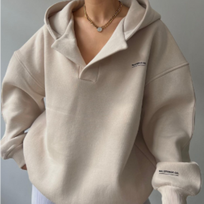 Bluza damska z kapturem do codziennego noszenia zimą