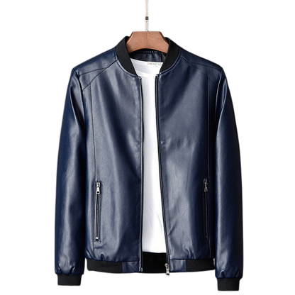 Kurtka bomberka męska stójka luźny krój codzienne użytkowanie