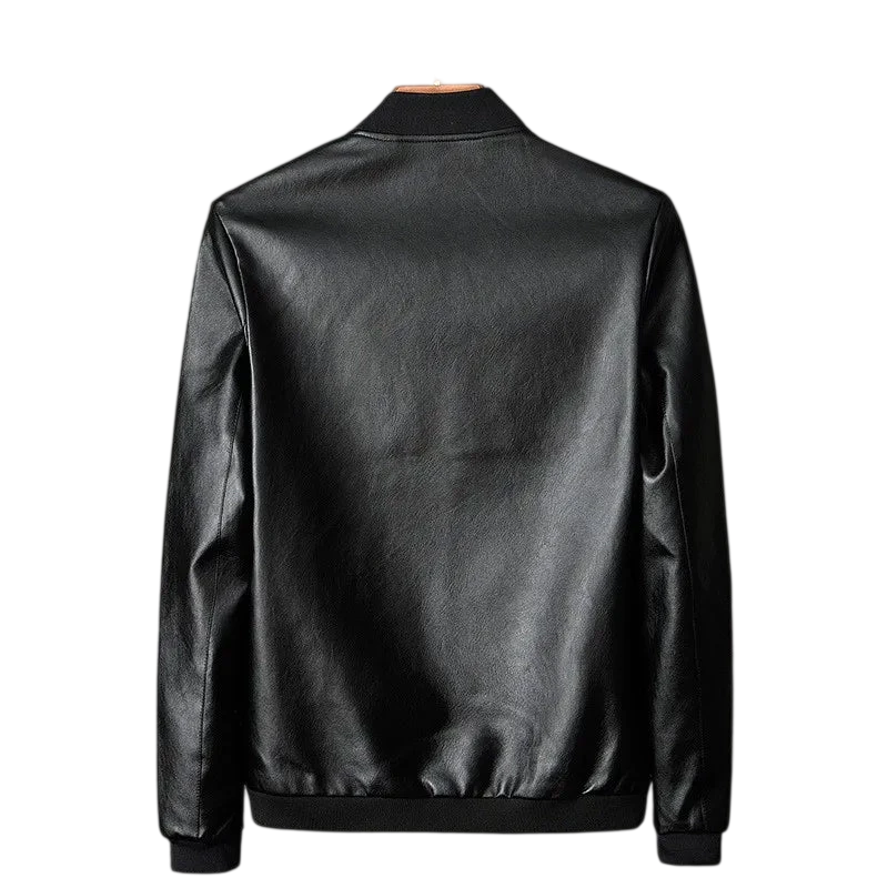 Kurtka bomberka męska stójka luźny krój codzienne użytkowanie