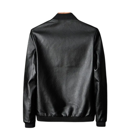 Kurtka bomberka męska stójka luźny krój codzienne użytkowanie