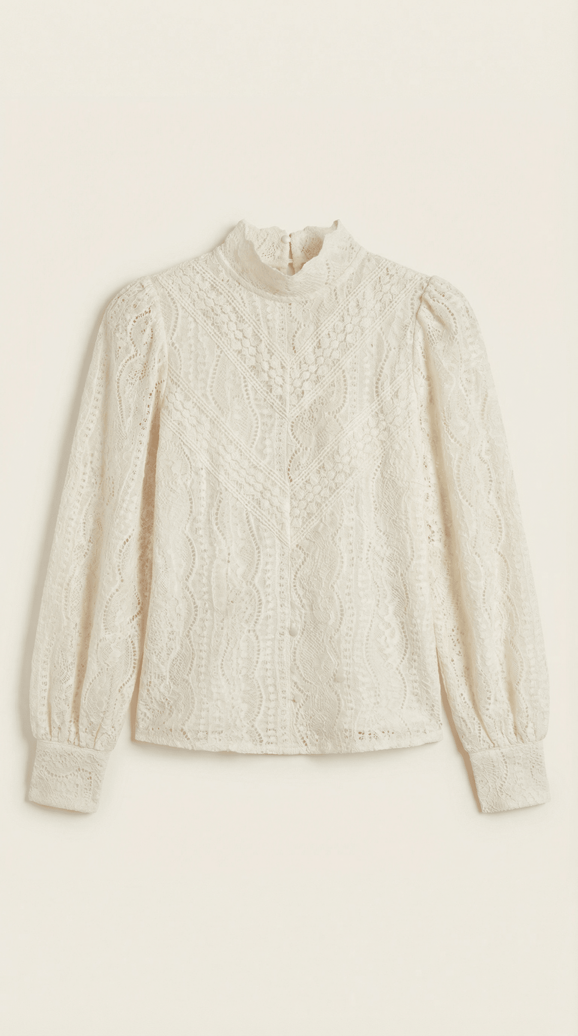 Bluzka damska z półgolfem długi rękaw - Arkadya Outlet - Women Top