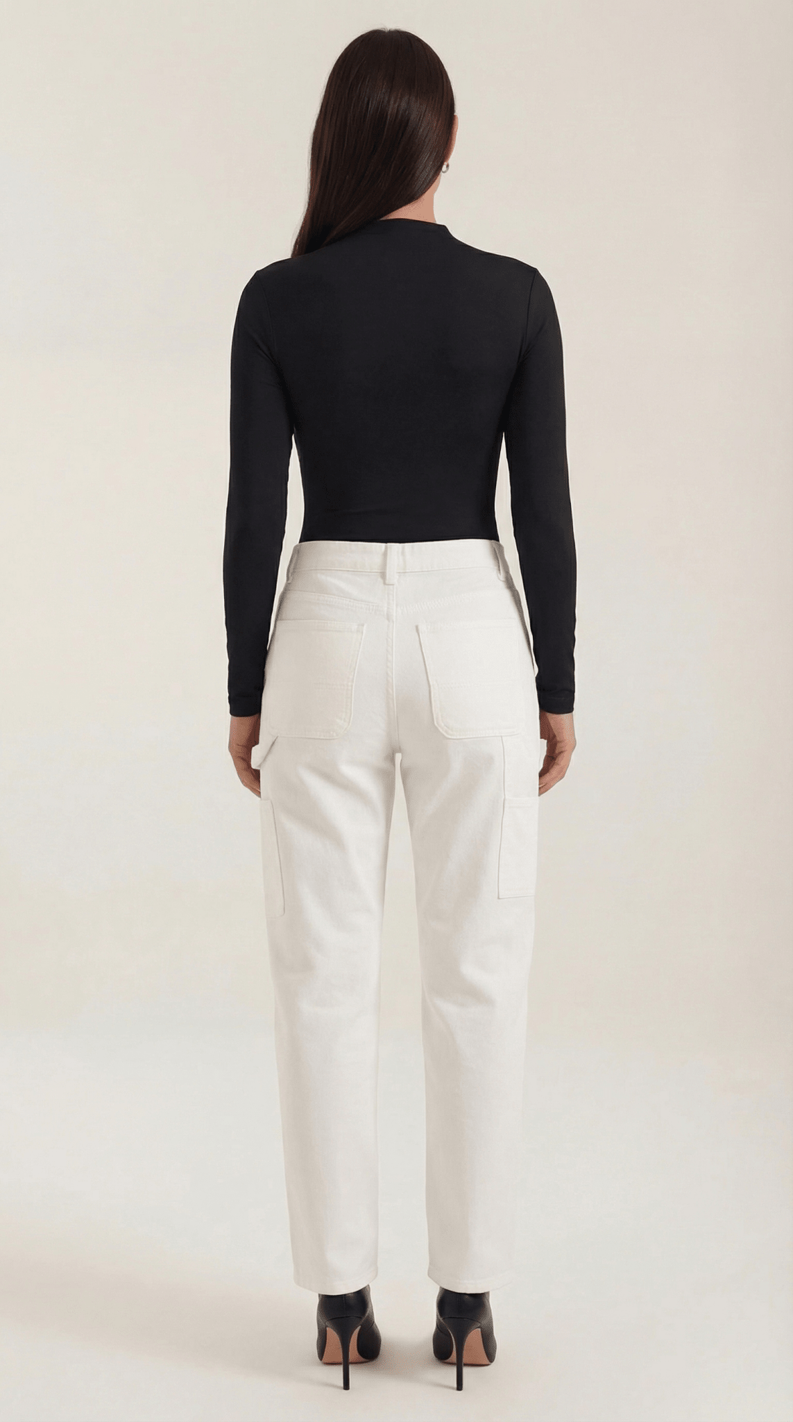 Body damskie długi rękaw marszczony krój - Arkadya Outlet - Women Top