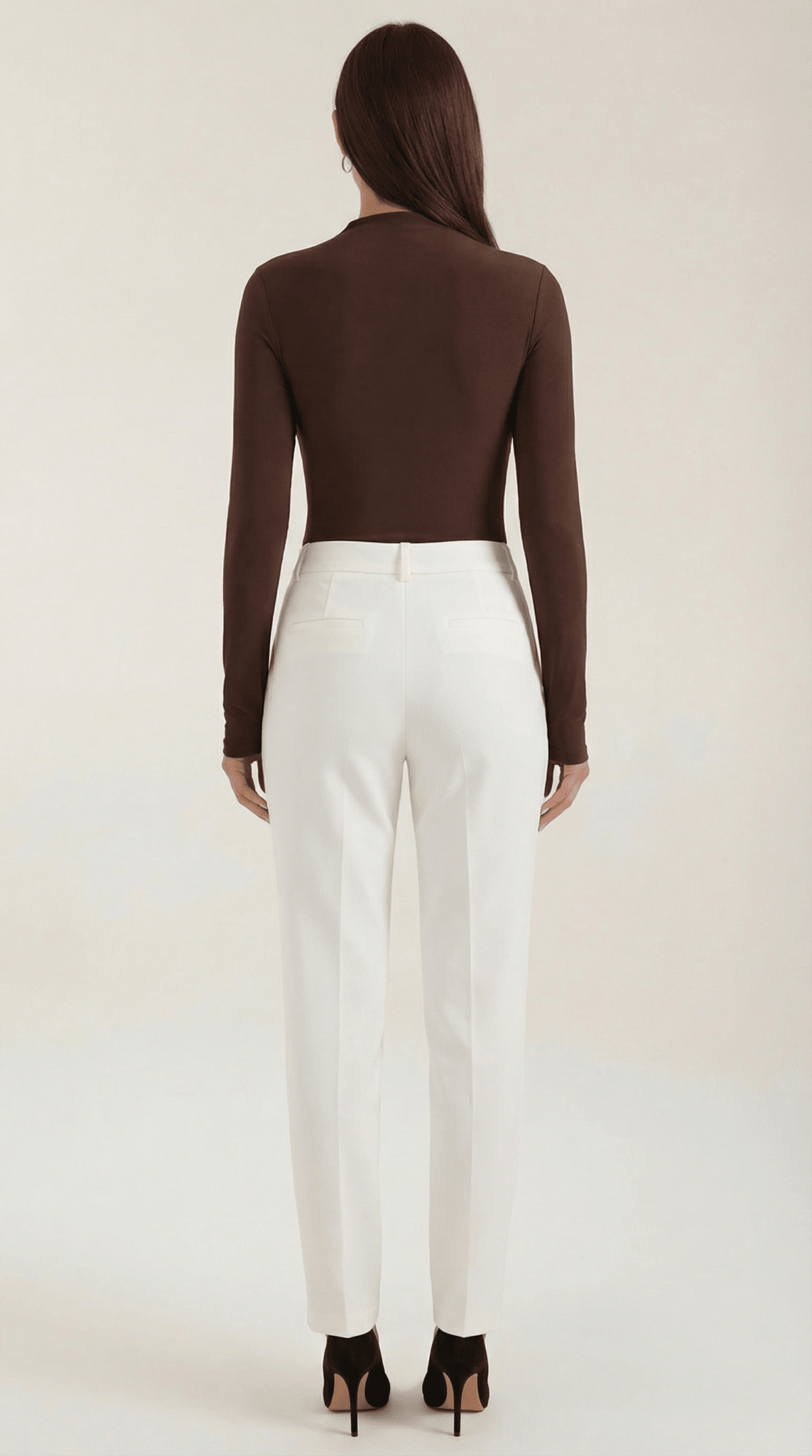 Body damskie długi rękaw marszczony krój - Arkadya Outlet - Women Top