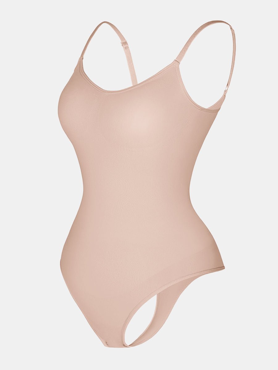 Body damskie z dekoltem halter - Arkadya Outlet - Women Bodysuit