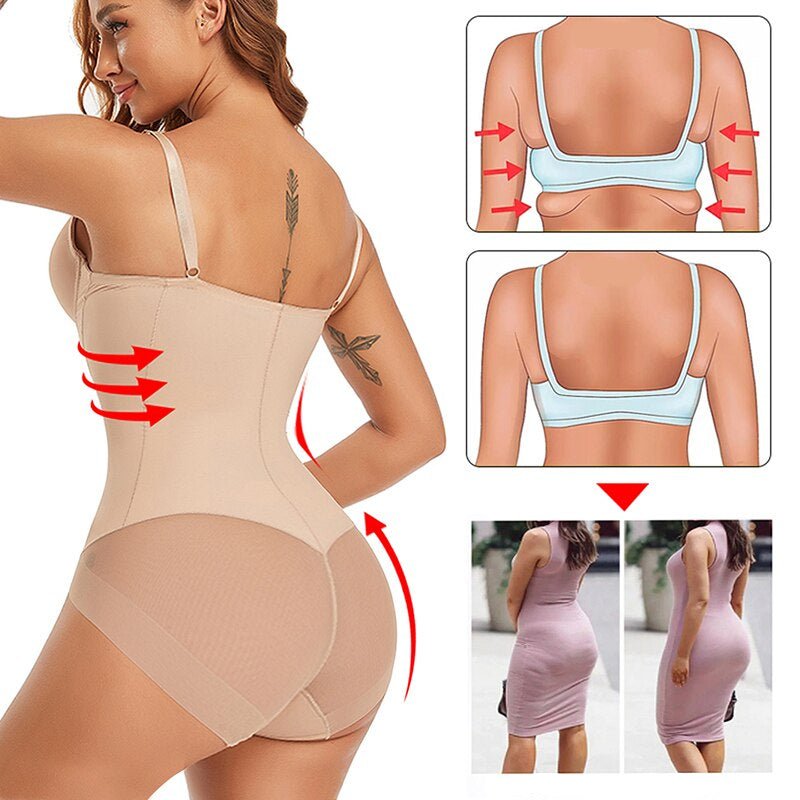 Body damskie z podparciem pod biustem - Arkadya Outlet - Women Bodysuit