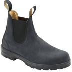 Botki Chelsea męskie wsuwane z elastycznymi panelami do kostki - Arkadya Outlet - Men Shoes