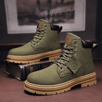 Botki Męskie | Wysoki Krój na Co Dzień z Trwałą Konstrukcją - Arkadya Outlet - Boots