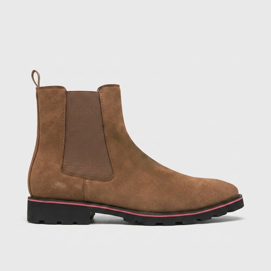 Buty Chelsea dla Mężczyzn | Elastyczne Boki i Niski Obcas Blokowy - Arkadya Outlet - Boots