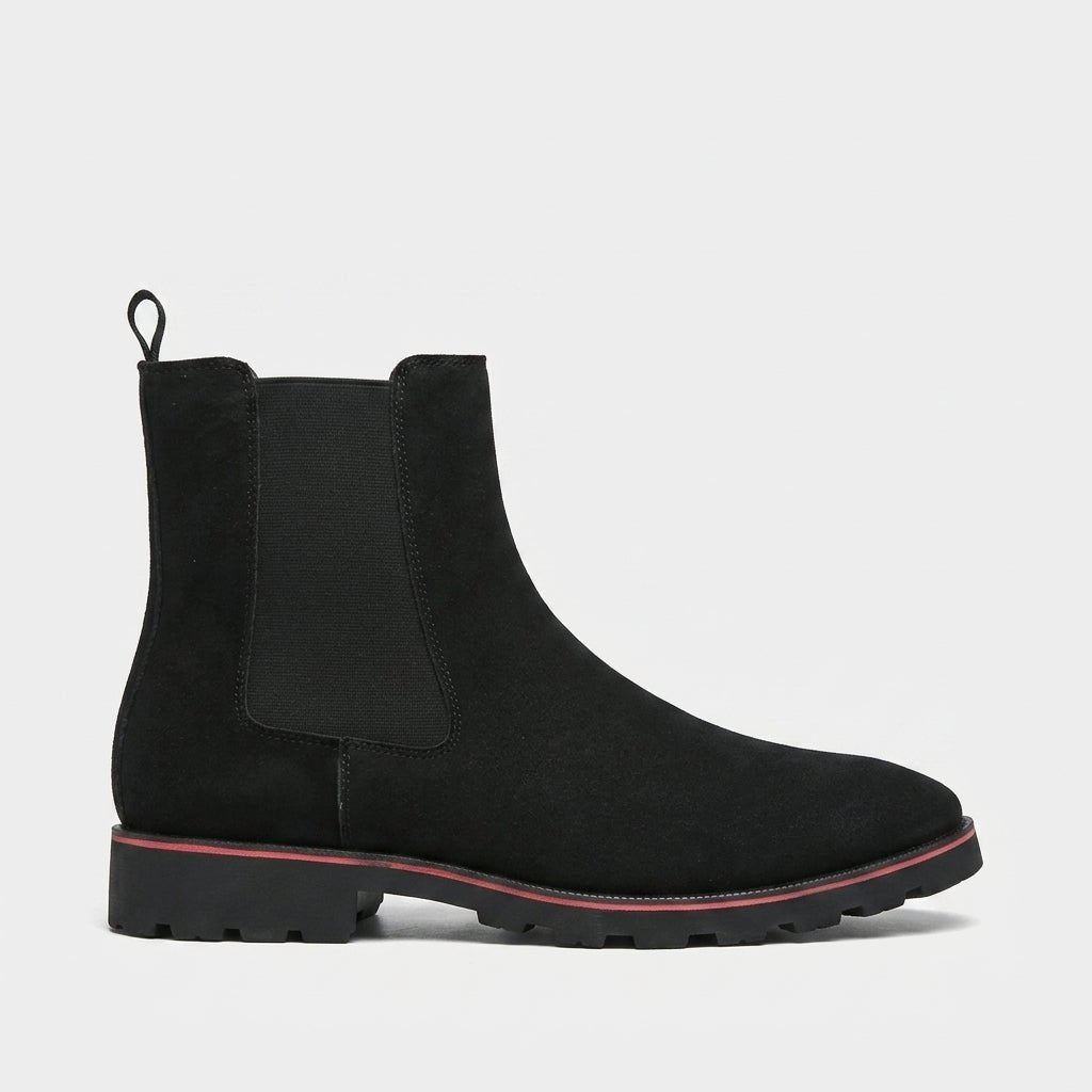 Buty Chelsea dla Mężczyzn | Elastyczne Boki i Niski Obcas Blokowy - Arkadya Outlet - Boots