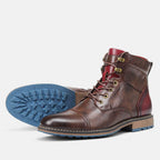 Buty Męskie Oxford | Klasyczny Krój z Podeszwą na Całą Długość - Arkadya Outlet - Boots
