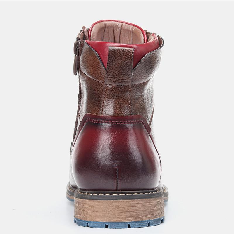 Buty Męskie Oxford | Klasyczny Krój z Podeszwą na Całą Długość - Arkadya Outlet - Boots