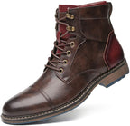 Buty Męskie Oxford | Klasyczny Krój z Podeszwą na Całą Długość - Arkadya Outlet - Boots