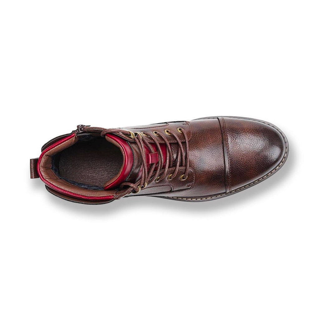 Buty Męskie Oxford | Klasyczny Krój z Podeszwą na Całą Długość - Arkadya Outlet - Boots