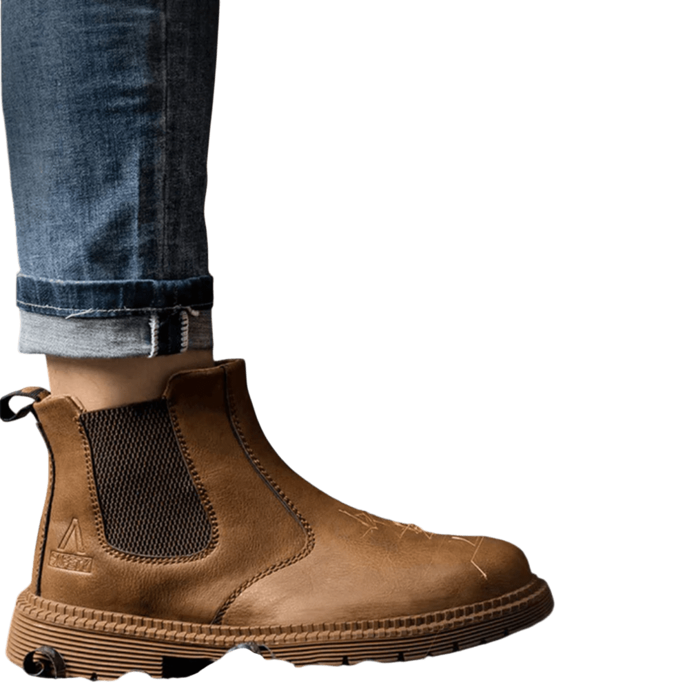 Buty Robocze Męskie Zabudowany Nosek Trwała Konstrukcja - Arkadya Outlet - Men Shoes