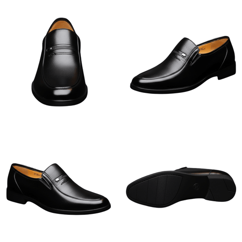 Buty Wizytowe Męskie Sznurowane Obuwie Formalne - Arkadya Outlet - Men Shoes