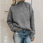 Damska Bluza z Kapturem | Fason Oversize z Kieszenią Kangurową - Arkadya Outlet - Sweaters