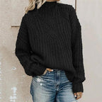 Damska Bluza z Kapturem | Fason Oversize z Kieszenią Kangurową - Arkadya Outlet - Sweaters