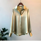 Damska Koszula | Długi Rękaw i Regularny Krój dla Kobiet - Arkadya Outlet - Shirts