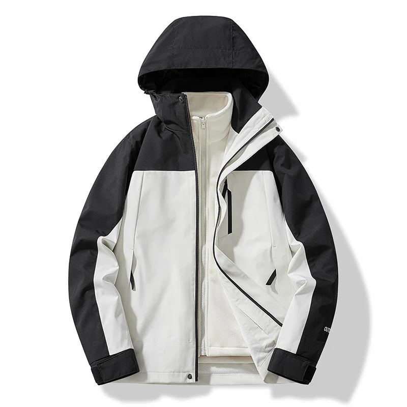 Damska Kurtka Sportowa | Wiatroszczelna z Regulowanym Kapturem - Arkadya Outlet - Jackets