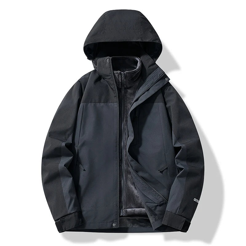 Damska Kurtka Sportowa | Wiatroszczelna z Regulowanym Kapturem - Arkadya Outlet - Jackets