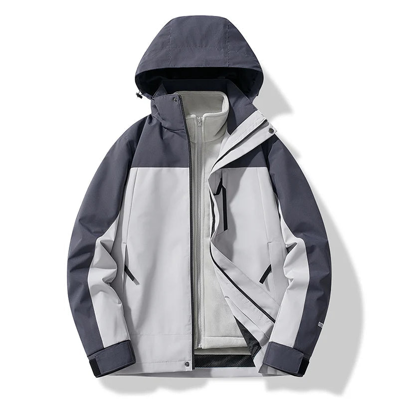 Damska Kurtka Sportowa | Wiatroszczelna z Regulowanym Kapturem - Arkadya Outlet - Jackets