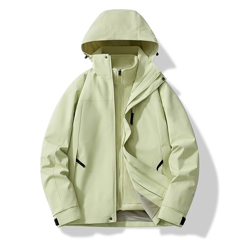 Damska Kurtka Sportowa | Wiatroszczelna z Regulowanym Kapturem - Arkadya Outlet - Jackets