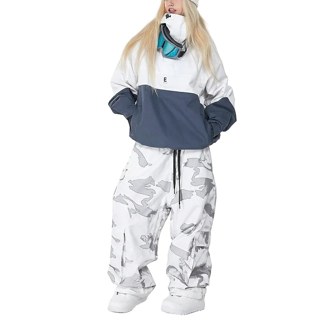 Damski Komplet | Kurtka Anorak i Spodnie Cargo z Regulacją - Arkadya Outlet - Sets