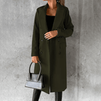 Damski Płaszcz | Dopasowany krój na chłodne dni zimy - Arkadya Outlet - Coats