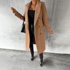 Damski Płaszcz | Dopasowany krój na chłodne dni zimy - Arkadya Outlet - Coats