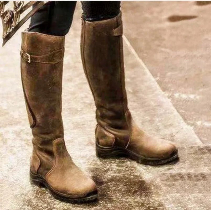 Damskie Botki Wodoodporne | Podeszwa Antypoślizgowa i Wkładka - Arkadya Outlet - Boots
