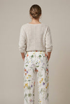 Damskie Spodnie Wide Leg | Luźny Krój z Regulowanym Pasem - Arkadya Outlet - Trousers