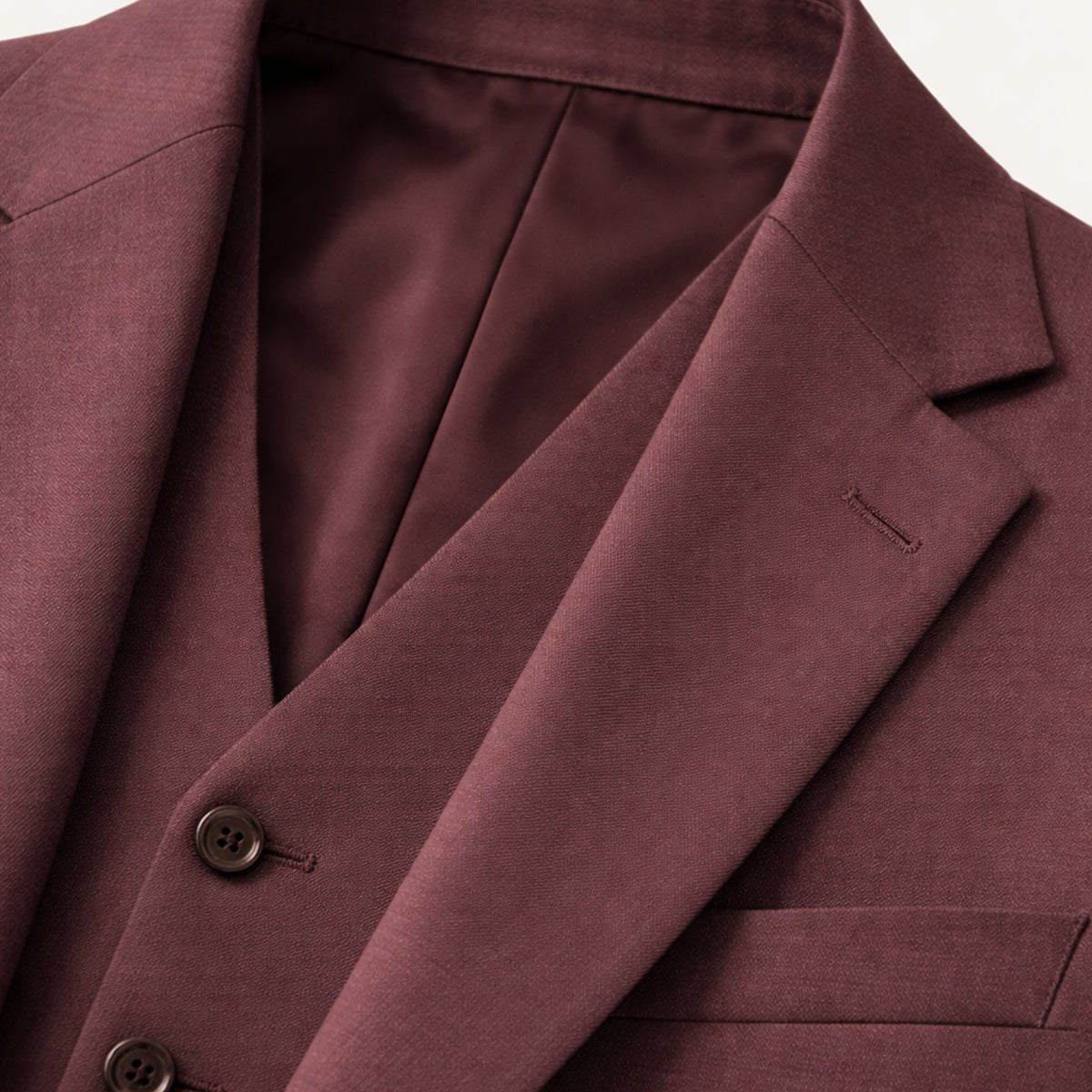 Garnitur męski trzyczęściowy – dopasowany krój - Arkadya Outlet - Men Suit