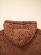 Kardigan damski z zamkiem swobodny krój - Arkadya Outlet - Women Jacket