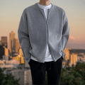 Kardigan Męski bez Rękawów | Dekolt w Serek i Krój Pull-Over - Arkadya Outlet - Cardigans