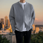 Kardigan Męski bez Rękawów | Dekolt w Serek i Krój Pull-Over - Arkadya Outlet - Cardigans