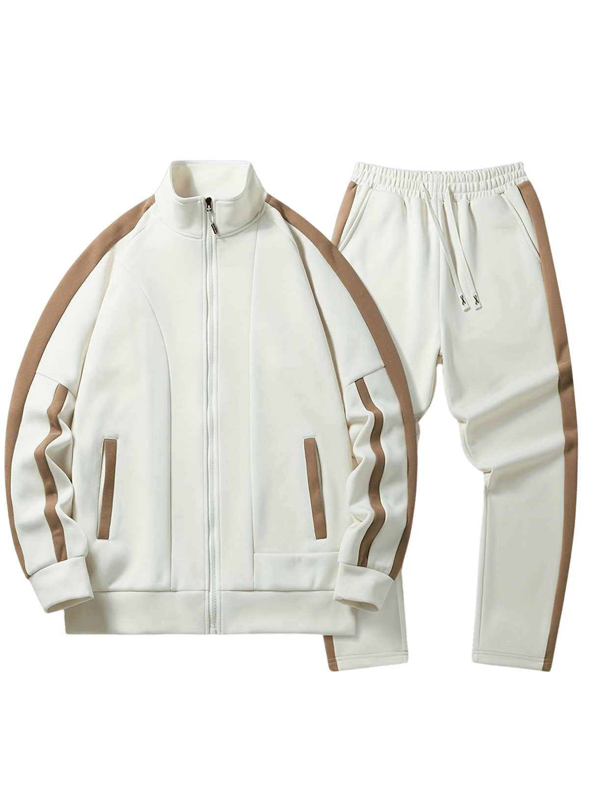 Komplet dresowy męski dwuczęściowy codzienny strój - Arkadya Outlet - Men Set