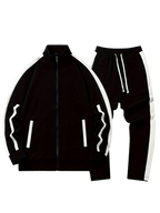 Komplet dresowy męski dwuczęściowy codzienny strój - Arkadya Outlet - Men Set
