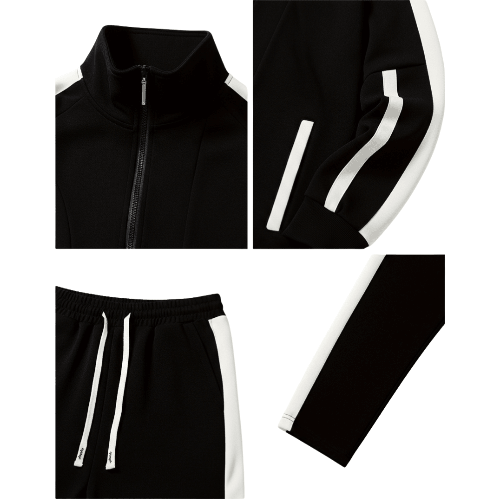 Komplet dresowy męski dwuczęściowy codzienny strój - Arkadya Outlet - Men Set