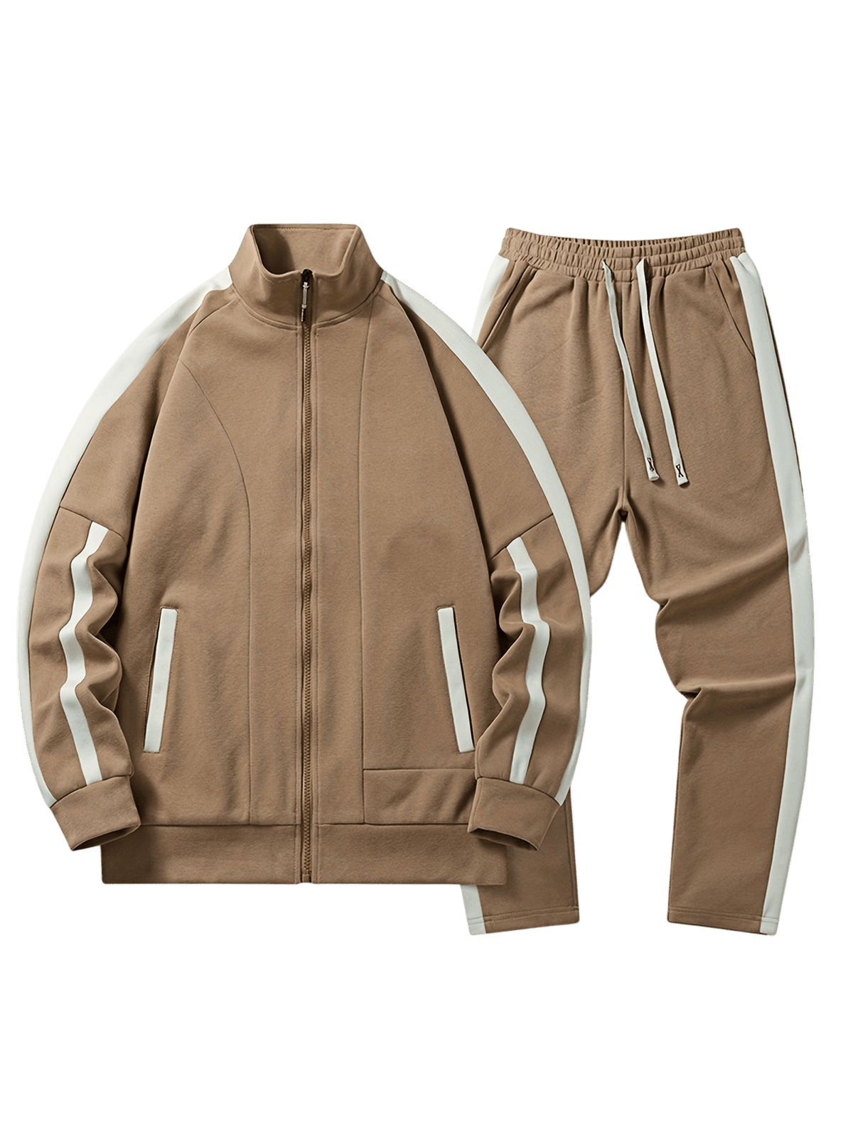 Komplet dresowy męski dwuczęściowy codzienny strój - Arkadya Outlet - Men Set